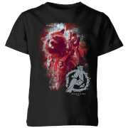 Avengers Endgame Rocket Brushed Kids T Shirt Black 11 12 Years avengers endgame kopen in de aanbieding