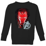 Avengers Endgame Iron Man Brushed Kids Sweatshirt Black 9 10 Years avengers endgame kopen in de aanbieding