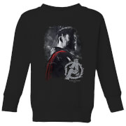 Avengers Endgame Thor Brushed Kids Sweatshirt Black 9 10 Years avengers endgame kopen in de aanbieding