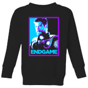 Avengers Endgame Thor Poster Kids Sweatshirt Black 3 4 Years avengers endgame kopen in de aanbieding