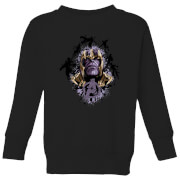 Avengers Endgame Warlord Thanos Kids Sweatshirt Black 7 8 Years avengers endgame kopen in de aanbieding