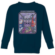 Image of Transformers Decepticons Kids' Sweatshirt - Navy - 9-10 Years - Navy