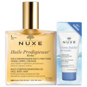 NUXE Huile Prodigieuse Riche with Crème Fraiche Riche