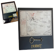 Image of The Hobbit Thorin's 8 x 10 Map & Key Replica