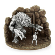 Diorama Luke vs. Rancor en étain Édition Limitée Star Wars - 22cm (500 exemplaires dans le monde) - Royal Selangor