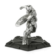 Figurine Captain America : First Avenger en étain Marvel - 11.5cm - Royal Selangor