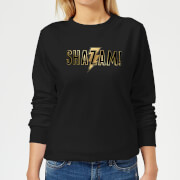 Shazam Gold Logo Womens Sweatshirt Black Xxl shazam kopen in de aanbieding Shazam Gold Logo Womens Sweatshirt Black Xxl shazam kopen in de aanbieding