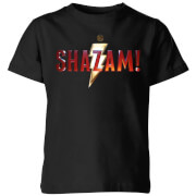 Shazam Logo Kids T Shirt Black 9 10 Years shazam kopen in de aanbieding Shazam Logo Kids T Shirt Black 9 10 Years shazam kopen in de aanbieding