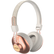 The House Of Marley Positive Vibration Wireless Headphones Copper the house of marley kopen in de aanbieding