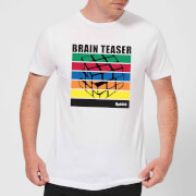 Image of Rubik's Brain Teaser Men's T-Shirt - White - M - White