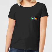 Image of Rubik's Core Logo Pocket Women's T-Shirt - Black - L - Black