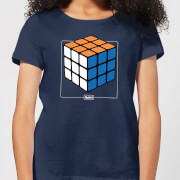 Rubiks Complete Womens T Shirt Navy Xxl rubiks kopen in de aanbieding