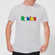 Rubiks Core Logo Mens T Shirt Grey 5Xl rubiks kopen in de aanbieding