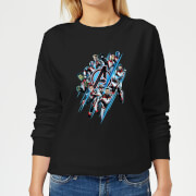 Marvel Avengers Endgame Logo Team Womens Sweatshirt Black M marvel kopen in de aanbieding Marvel Avengers Endgame Logo Team Womens Sweatshirt Black M marvel kopen in de aanbieding