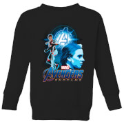 Marvel Avengers Endgame Widow Suit Kids Sweatshirt Black 3 4 Years marvel kopen in de aanbieding
