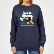 Popeye Popeye Vs Brutus Women's Sweatshirt - Navy - XS - Navy