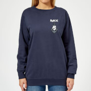 Popeye Anchor Womens Sweatshirt Navy Xs popeye kopen in de aanbieding