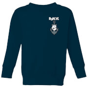 Popeye Anchor Kids Sweatshirt Navy 3 4 Years popeye kopen in de aanbieding