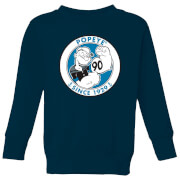 Image of Popeye Popeye 90th Kids' Sweatshirt - Navy - 11-12 Years - Navy