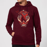 Hellboy Anung Un Rama Hoodie - Burgundy - S - Burgundy | Burgundy | S