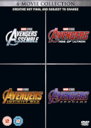 Walt Disney Studios Avengers 1 4 Complete Dvd Boxset walt disney studios kopen in de aanbieding