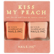 nails inc. Kiss my Peach Nail Varnish Duo 2 x 14ml