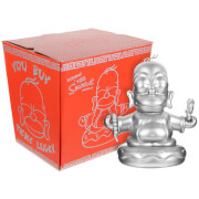 Kidrobot The Simpsons 25Th Anniversary 7 Inch Silver Homer Buddha kidrobot kopen in de aanbieding