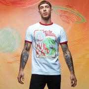 T-shirt - Rick and Morty Riggity Riggity Wrecked - Blanc / Rouge - XS - Rouge