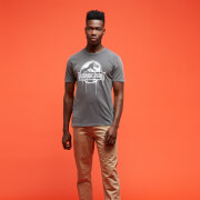 Jurassic Park Primal Graffiti Logo T-Shirt Unisexe - Noir Délavé - 3XL - Noir