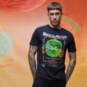 T-shirt - Rick and Morty A Hundred Days VHS - Noir - XS - Noir