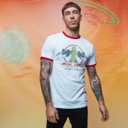 T-shirt - Rick and Morty Pickle Rick Ringer - Blanc / Rouge - XS - Rouge