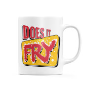 Does It Fry Logo Mug