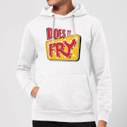 Does It Fry Logo Hoodie White Xl does it fry kopen in de aanbieding Does It Fry Logo Hoodie White Xl does it fry kopen in de aanbieding