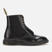 Image of Dr. Martens Men's Winchester II Polished Smooth Leather Lace Up Boots - Black - UK 9
