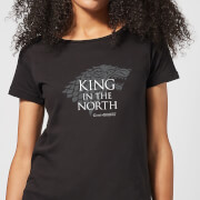 Game of Thrones King In The North Women's T-Shirt - Black - S - Noir