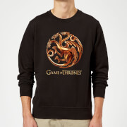 Game of Thrones Bronze Targaryen Sweatshirt - Black - S - Noir