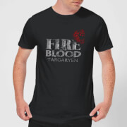 Game of Thrones Fire And Blood Men's T-Shirt - Black - XS - Noir