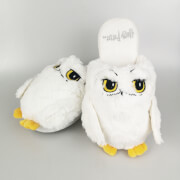 Harry Potter Women's Hedwig Slippers - White - UK 5-7