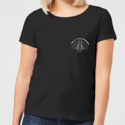 Braille Bridge Sunset Pocket Womens T Shirt Black Xs braille kopen in de aanbieding