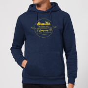 Braille Skate Company Hoodie Navy L braille kopen in de aanbieding