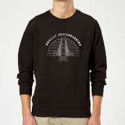 Braille Bridge Sunset Sweatshirt Black Xl braille kopen in de aanbieding
