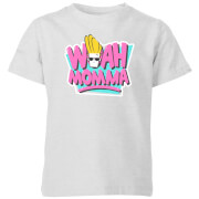 Cartoon Network Spin Off Johnny Bravo Woah Momma 90S Kids T Shirt Grey 5 6 Years cartoon network kopen in de aanbieding