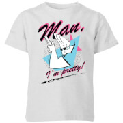 Cartoon Network Spin Off Johnny Bravo Man Im Pretty Kids T Shirt Grey 3 4 Years cartoon network kopen in de aanbieding
