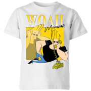 Cartoon Network Spin Off Johnny Bravo 90S Photoshoot Kids T Shirt White 5 6 Years cartoon network kopen in de aanbieding