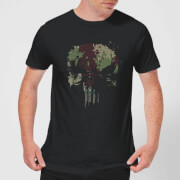 Marvel Camo Skull Mens T Shirt Black 3Xl marvel kopen in de aanbieding