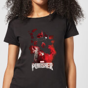Marvel The Punisher Womens T Shirt Black S marvel kopen in de aanbieding