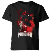 Marvel The Punisher Kids T Shirt Black 3 4 Years marvel kopen in de aanbieding