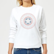 Marvel Captain America Oriental Shield Womens Sweatshirt White 3Xl marvel kopen in de aanbieding