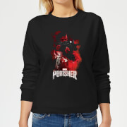 Marvel The Punisher Womens Sweatshirt Black Xl marvel kopen in de aanbieding