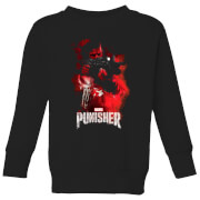 Marvel The Punisher Kids Sweatshirt Black 3 4 Years marvel kopen in de aanbieding